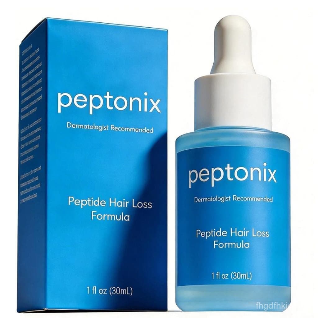 Fórmulas para Crescimento Capilar, Para Queda e Afinamento dos Cabelos, 30ml HHOJ