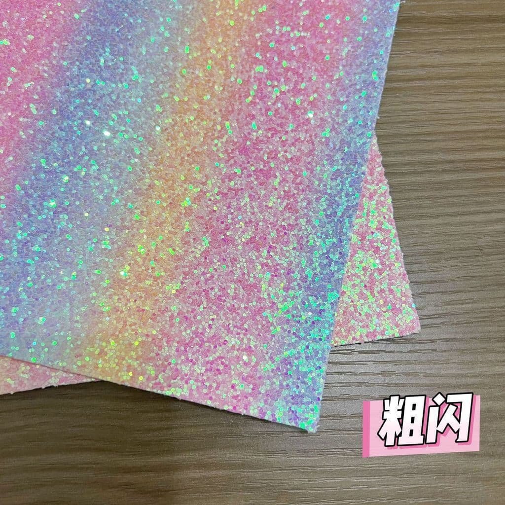 Tecido com glitter arco-íris (alto brilho) ferramenta de aplicação de contas de 2,6mm, kit de aplicação de contas DIY DM