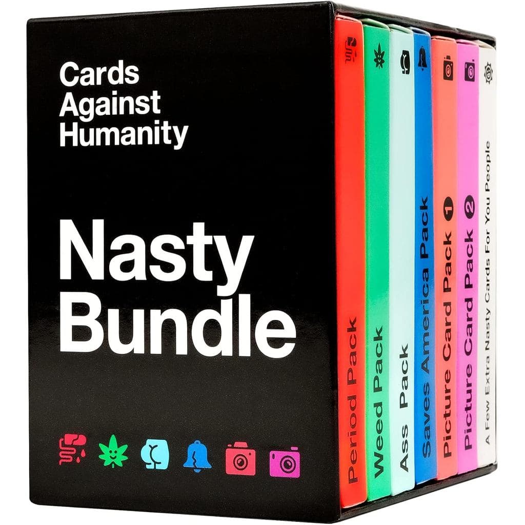 Cards Against Humanity: Pacote Nojento • 6 Pacotes com Temática Nojenta + 10 Cartas Totalmente Novas