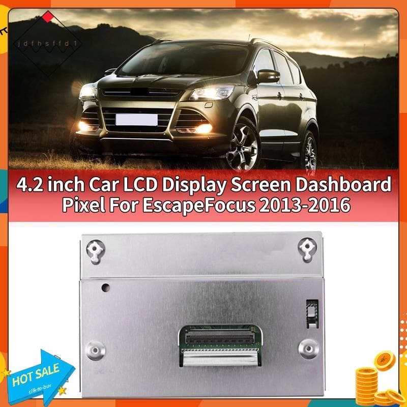 [Promover J] 4.2 Polegada Painel De Tela LCD Do Carro Pixel Para Escape/Focus 2013-2016 LQ042T5DZ01 LQ042T5DZ07 LQ042T5D