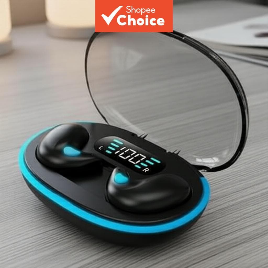 HQAi X55 Dormir Fones De Ouvido Sem Fio Hi-Fi Som Bluetooth Microfone Embutido Estéreo Com Cancelamento De Ruído À Prova