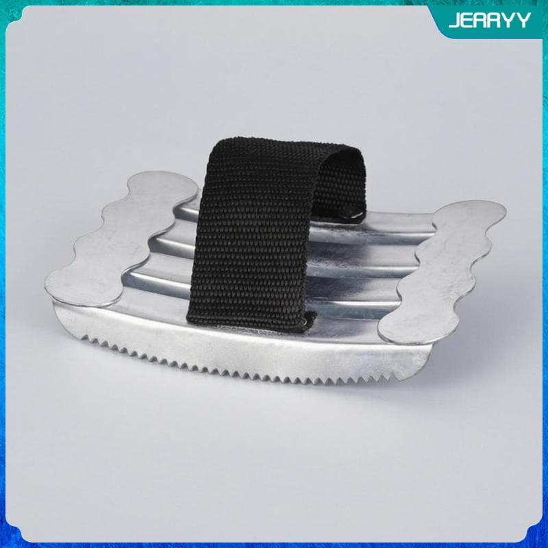 [Wishshopeljj] Pente De Curry De Metal Compacto Cavalo Ferramenta De Limpeza Serrilhada Adequada Para A Pele Celeiro