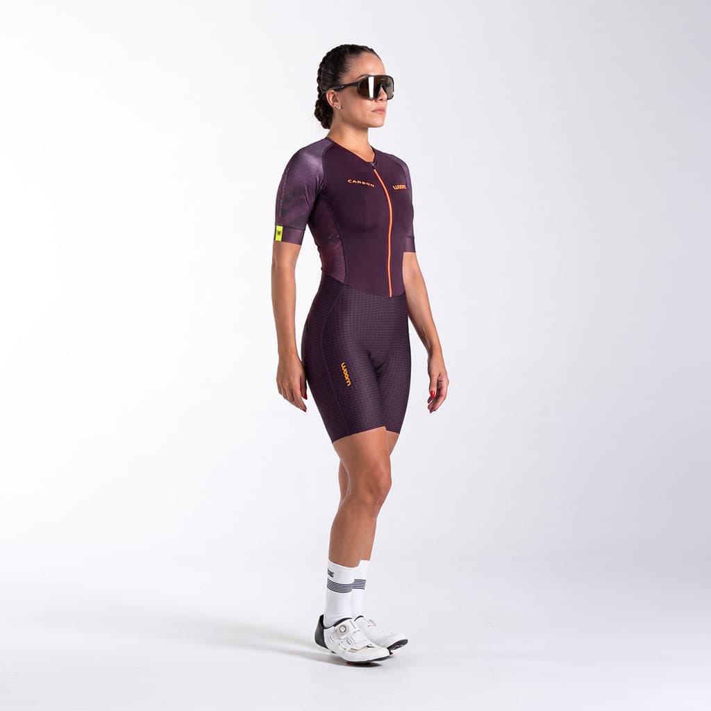 Macaquinho Triathlon c/ manga Carbon Revolution Woom