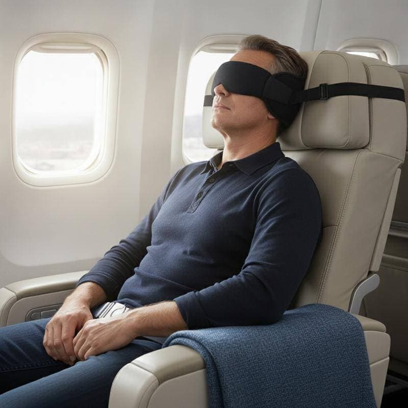 BUD 1 Conjunto De Travesseiro De Viagem Com Contorno 3D Máscara De Sono Sem Pressão Ocular Pele Segura Para Viagens De E