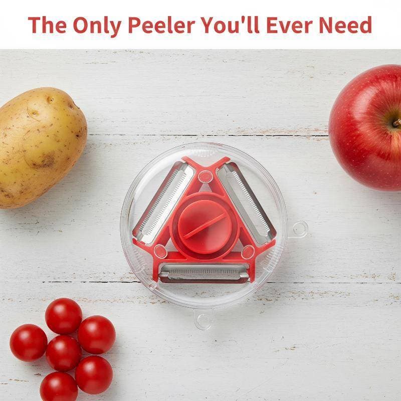 WEIYU Magic Trio 3 Em 1 Descascador Multi Conjunto De Ferramentas Fatiador Seguro Para Alimentos Triturador Julienne Cor
