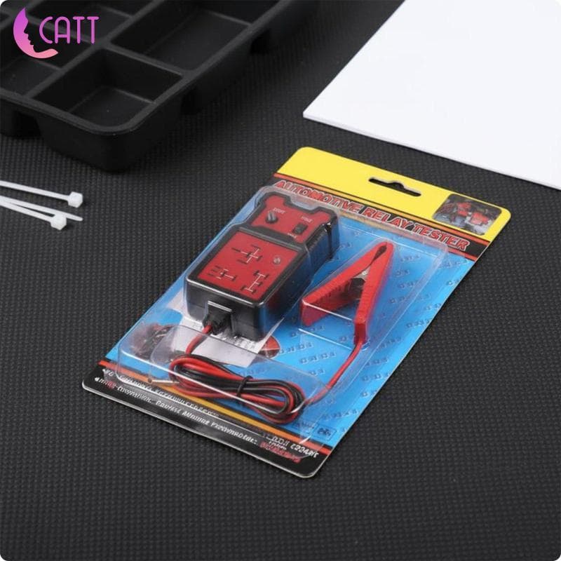 [Dadada2] Testador De Relé Automotivo LED Display Universal 12V 24V Ferramenta Assistente De Reparo De Carro