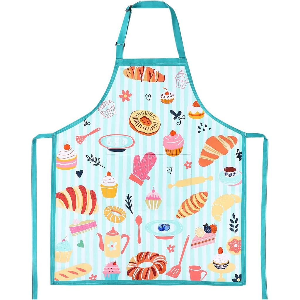 Avental de Cozinha Fofo para Mulheres, Aventais de Cozinha com 2 Bolsos, Presentes Engraçados para Mulheres