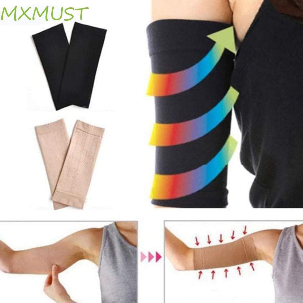 MXMUST 1 Par De Suporte De Cotovelo , Modelagem Absorve Almofada Protetora De Suor , Manga Elástica Leve Para Braço De I