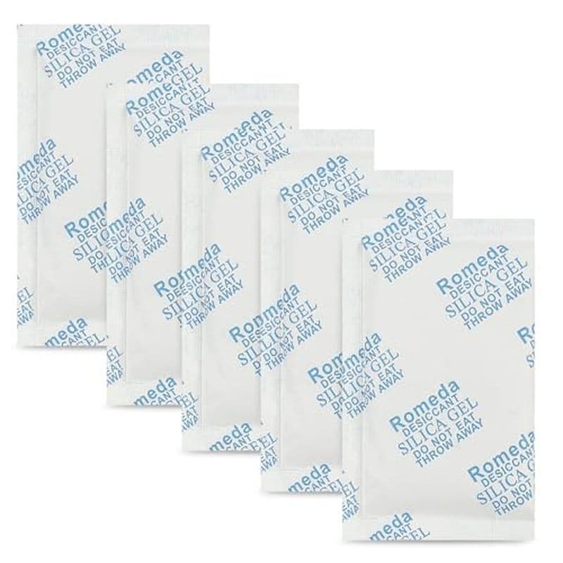 Romeda 60 Unidades De Pacotes De Gel De Sílica De 20 Gramas , Dessecante Transparente , Dessecantes Para Armazenamento U
