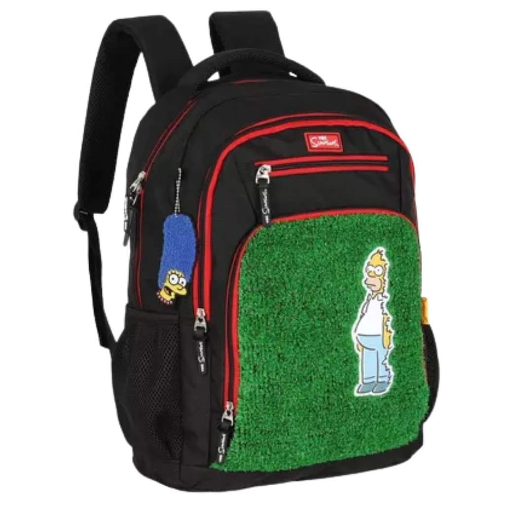 Mochila Costas Escolar Juvenil Simpsons Homer Arbusto Luxcel