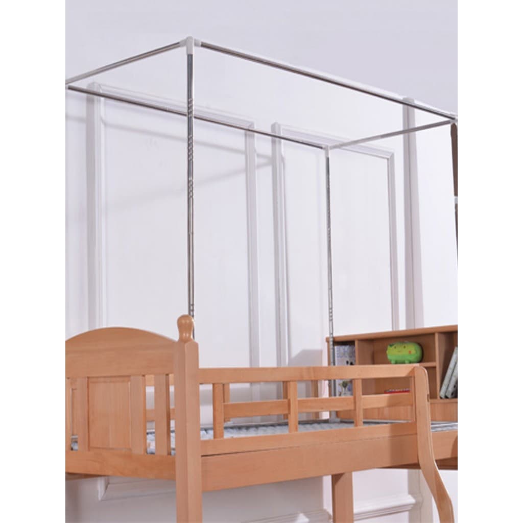 Rede mosquiteira para crianças, cama mãe, cama, suporte de lençol de aço inoxidável (excluindo rede mosquiteira), estrut