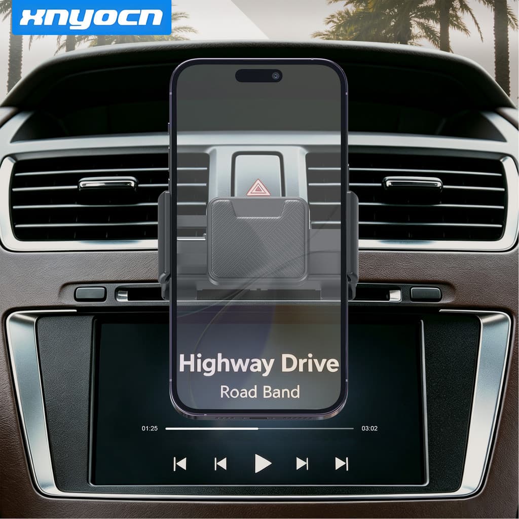 Suporte Para Telefone Com Slot CD De Carro De Liberação Rápida , Instalação E Travamento Rápido , 360 ° Rotação , Univer