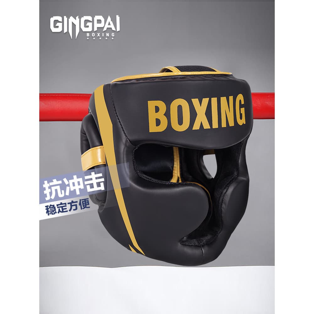 Caixa capacete de boxe chapelaria adulto crianças luta livre Sanda luta equipamento de proteção rosto macaco totalmente