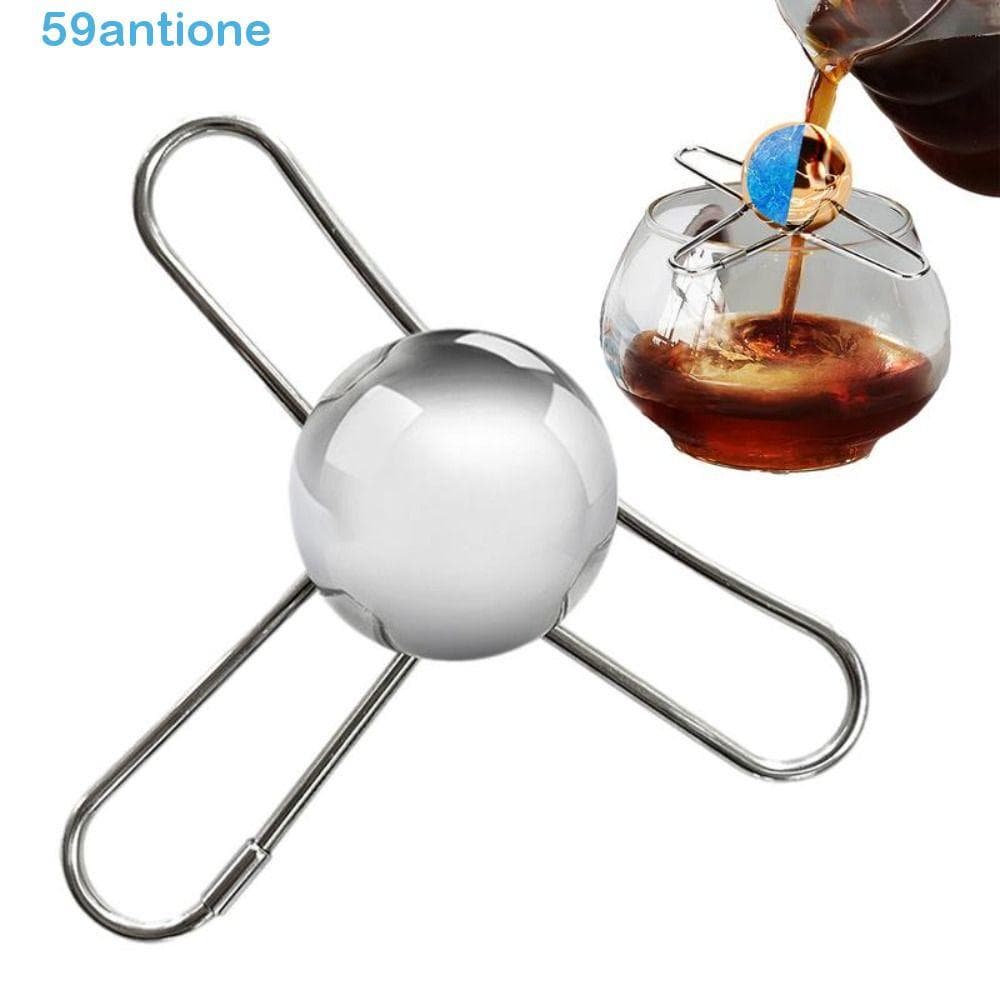 Ferramenta De Café De Resfriamento , Bola Congelada Reutilizável De Esfera De Gelo Para , Suporte De Aço Inoxidável Hóqu