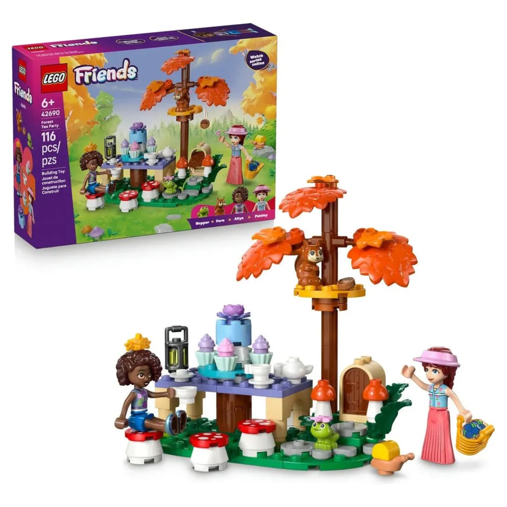 Lego Para Menina Friends Festa Chá Na Floresta 42690 116 Pçs