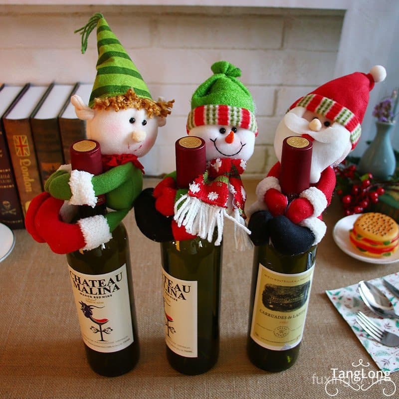 Decoração de mesa de Natal incrível