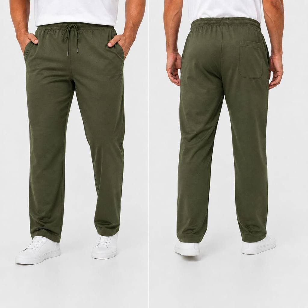 Calça Scrub Hospitalar Gabardine Verde Militar Unissex P ao G5