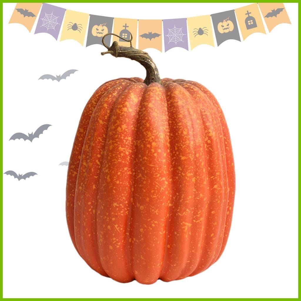 Outono Abóboras Espuma Falsa Legumes Mesa Peça Central Decoração De Abóbora Interior Colheita De Halloween Ação De Graça