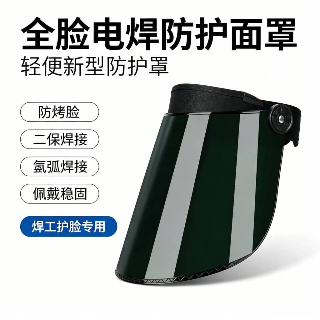 Chapéu Máscara de Soldagem Masculina Comum Leve