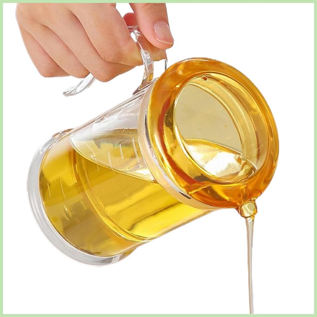 Dispensador De Óleo Para Cozinha , 400ml , À Prova De Vazamento , Alça Antiderrapante , Utensílios De , Garrafa De Armaz