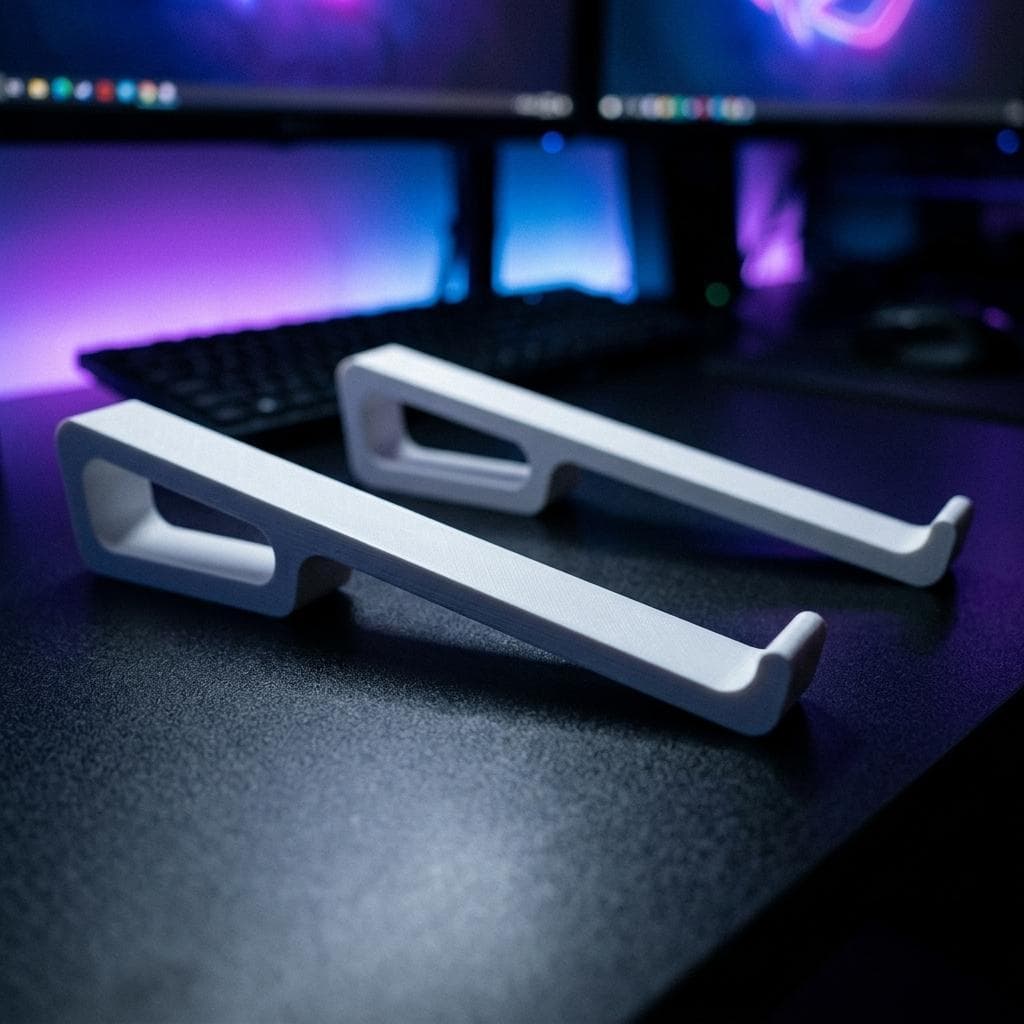 Suporte para Notebook de Mesa | Refrigere sua Máquina - Base Minimalista e Ergonômica