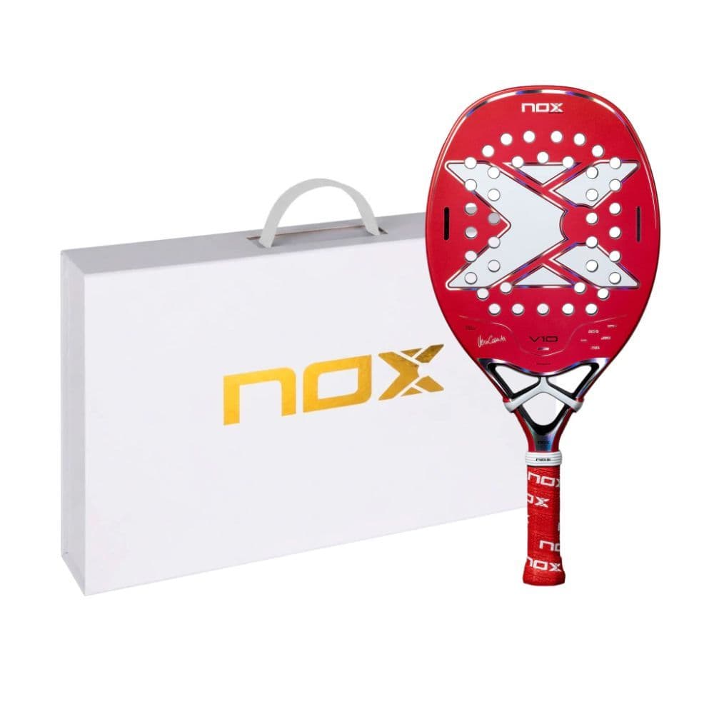 Raquete de Beach Tennis Nox V10 2026 - Vero Casadei