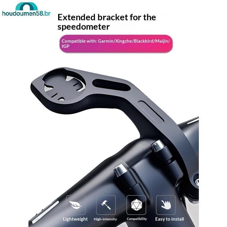 HOUDO Ciclismo GPS Bicicleta Velocímetro Braet À Prova Dwaterproof Água Odômetro Extensão Titular Anti Agitação Para Cor