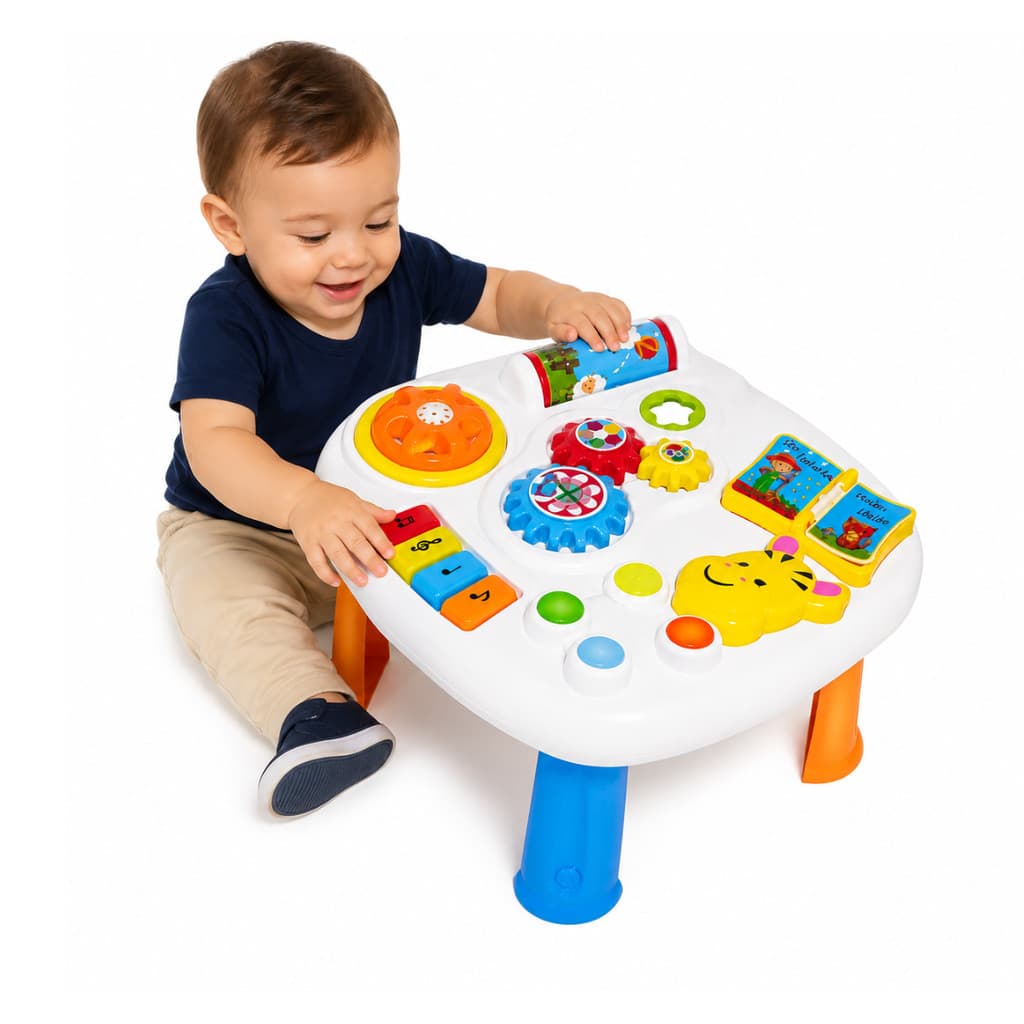 Brinquedo Mesa Musical Music Table Didática Tateti Calesita