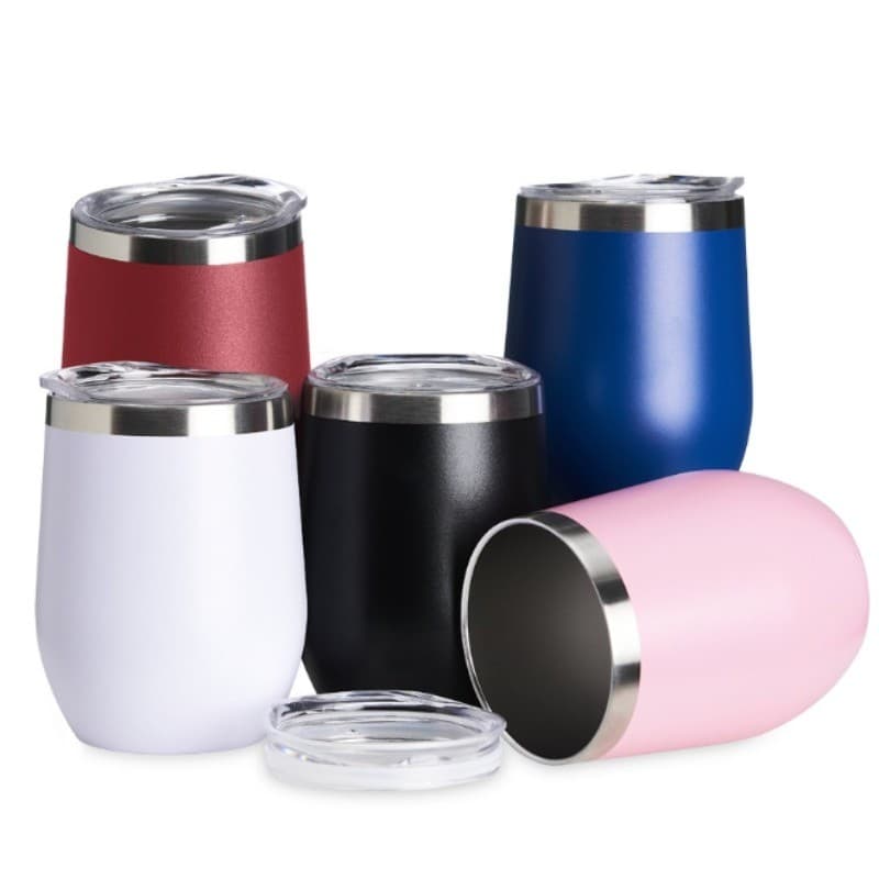 Copo Térmico 360ml Aço Inoxidável Com Tampa Hermética Conserva Gelado E Quente