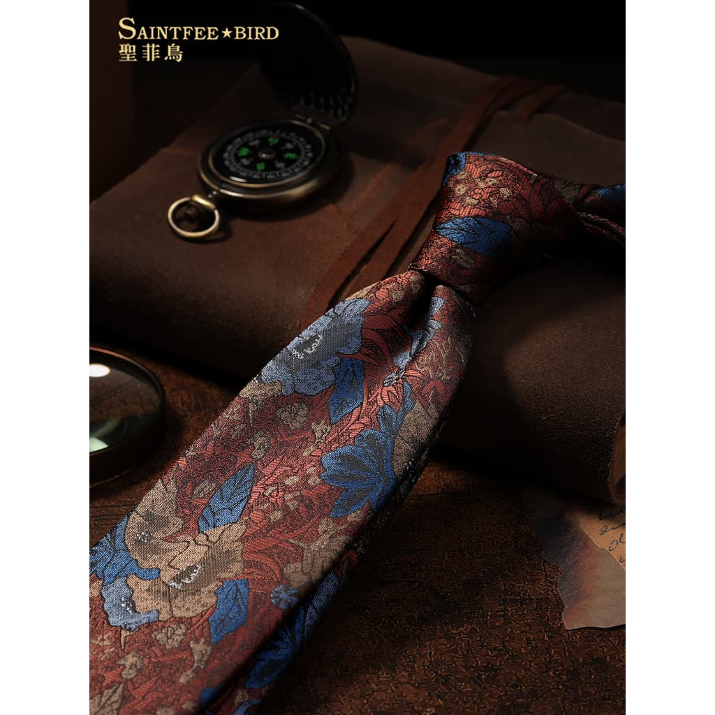 Gravata padrão masculina High-End roupa Formal Retro único Casual feito à mão versão coreana terno camisa cavalheiro est