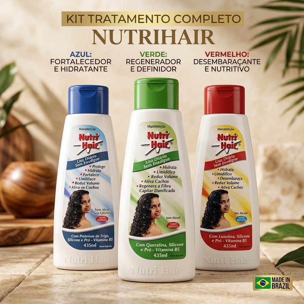 ATIVADOR DE CACHOS NUTRI HAIR 435ML