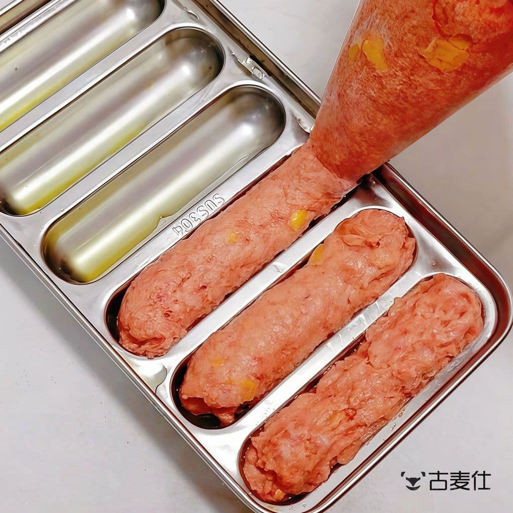 Molde de salsicha de qualidade alimentar, aço inoxidável, ferramenta de suplemento alimentar para bebês, faça você mesmo