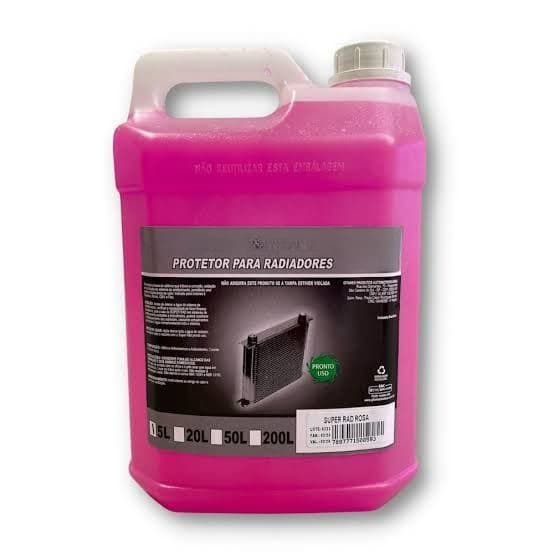 Aditivo para Radiador Rosa Organico  Anticorrosivo Antioxidante para Radiadores