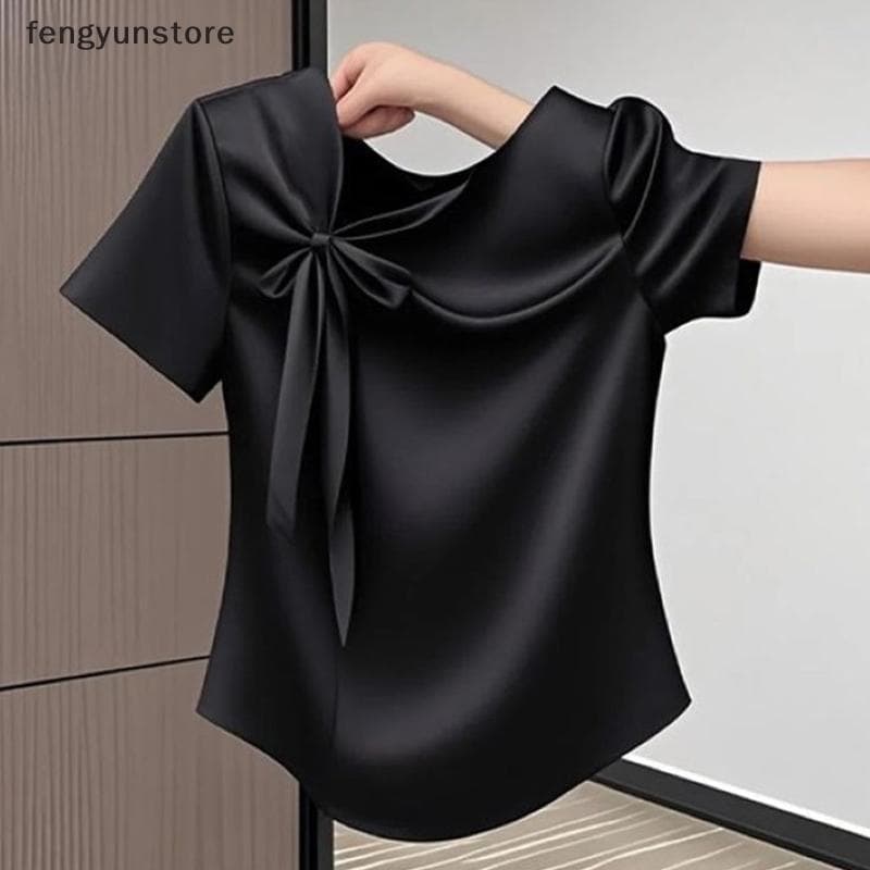 Bow Tops Traje Formal Simples Feminino Roupas De Luto Funeral