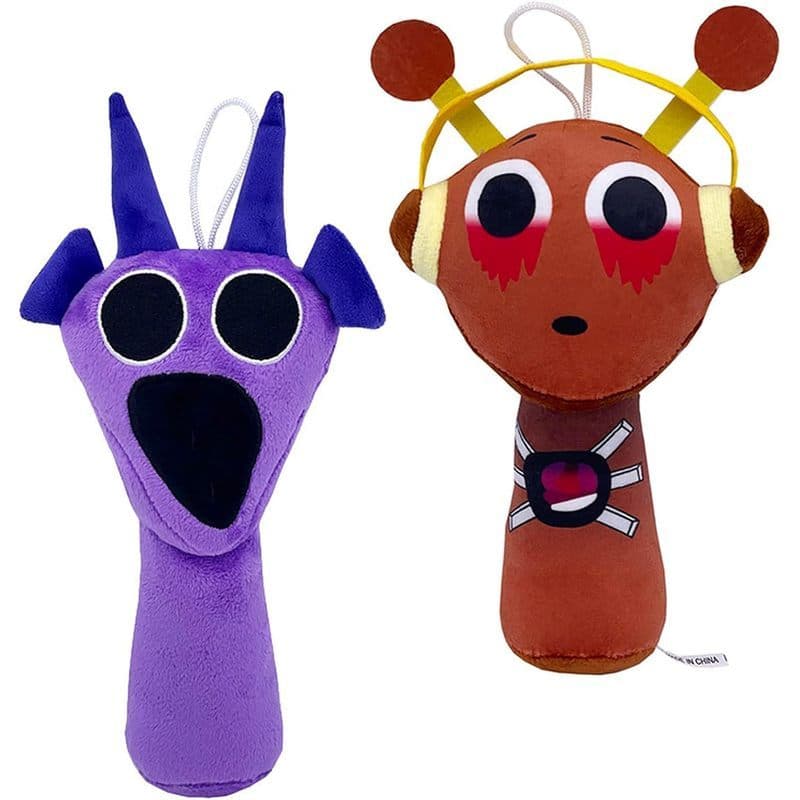 2 Unidades De Brinquedos De Pelúcia Para Fãs De Jogos De Terror , Boneca Macia , Presentes De 8'Adultos , Bonecos Aniver