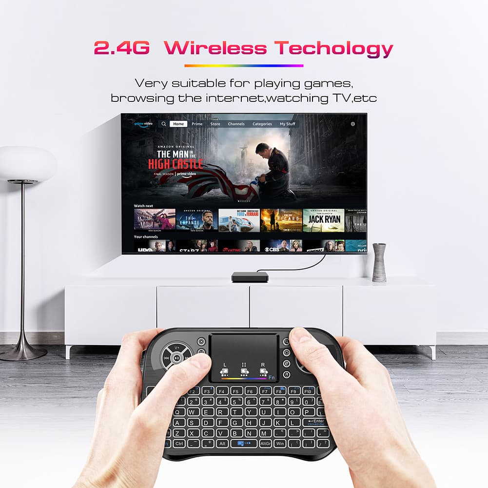 I10 Mini Teclado Sem Fio Gamepad PC Laptop Para ANDROID/Janelas/OS