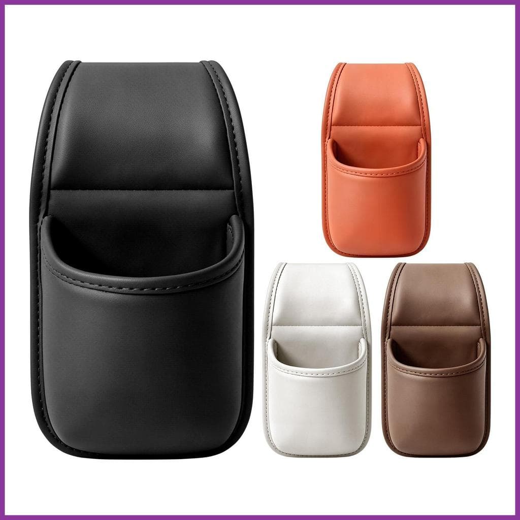Porta Copos Para Veículos , Couro Artificial , Saco De Armazenamento De Telefone , Adesivo , De Carro , Suporte De Copo