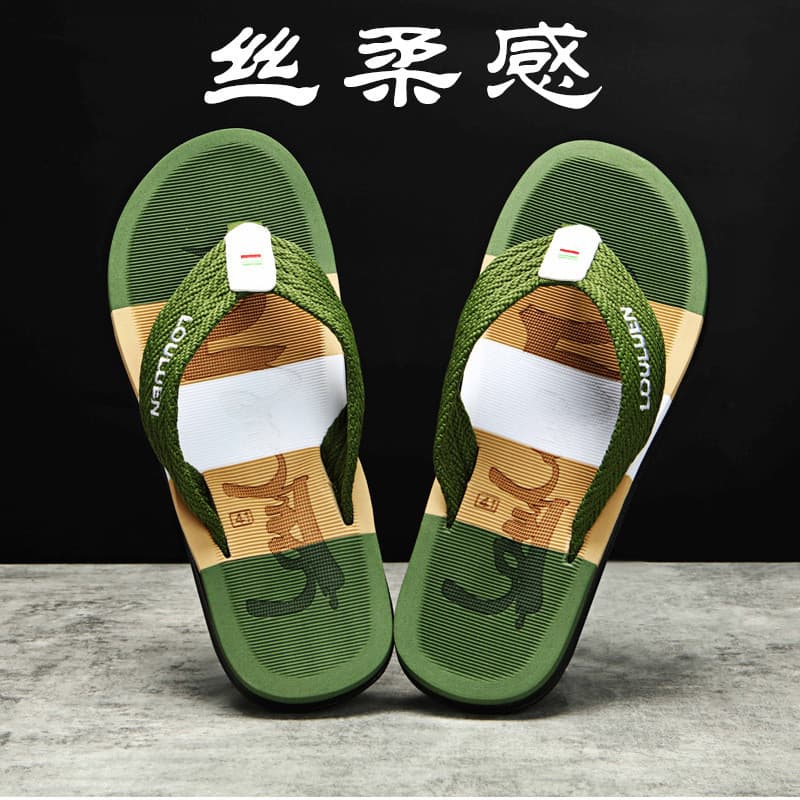 Chinelos de praia sapatos de moda chinelos masculinos de uso externo chinelos masculinos