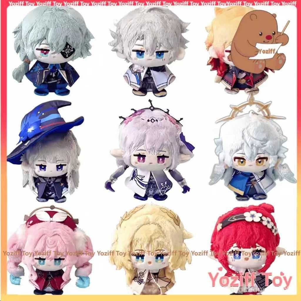 <   Coleção! 10cm Honkai: Star Rail Pelúcia Phainon Mydei Anaxa Hyacina Brinquedos de Pelúcia Bolsa de Pelúcia Fofa P