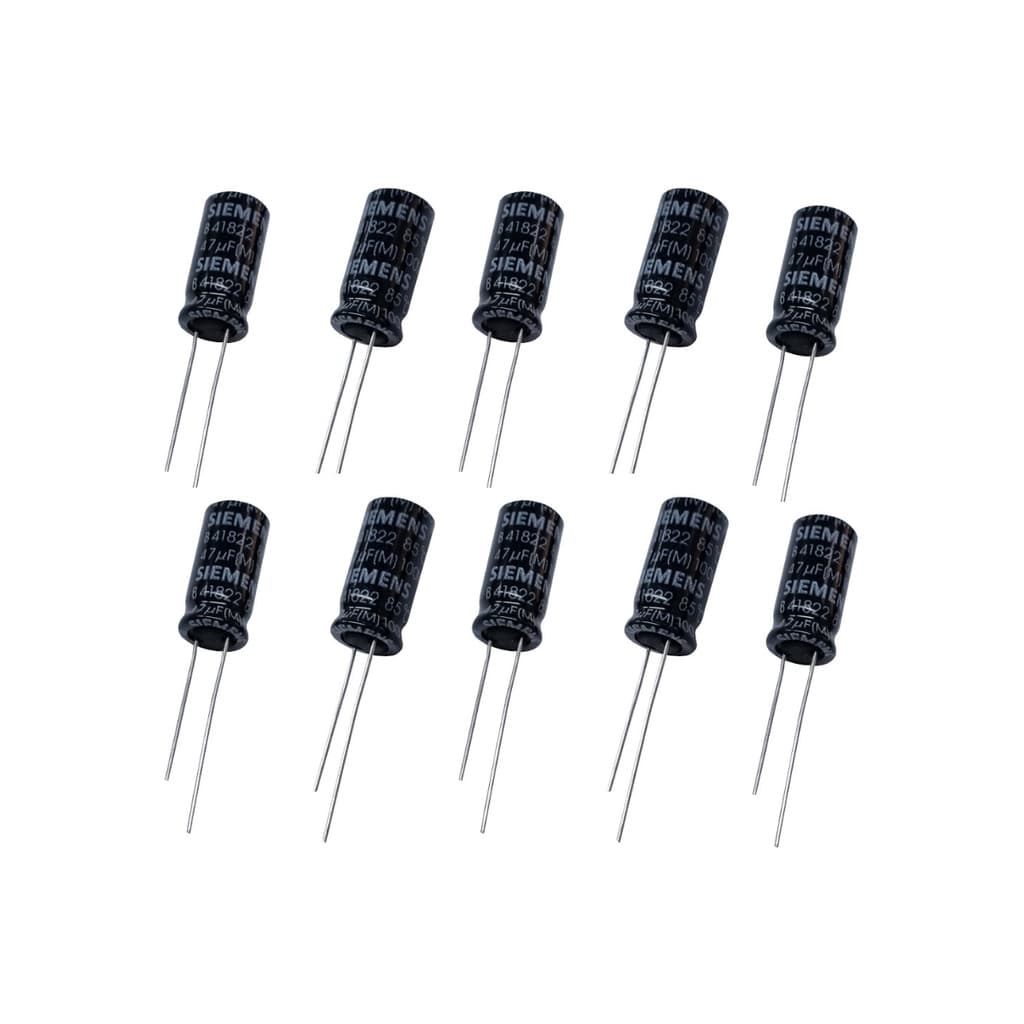 Capacitor Eletrolítico 47uf 100v 85°c Kit 10 Unidades