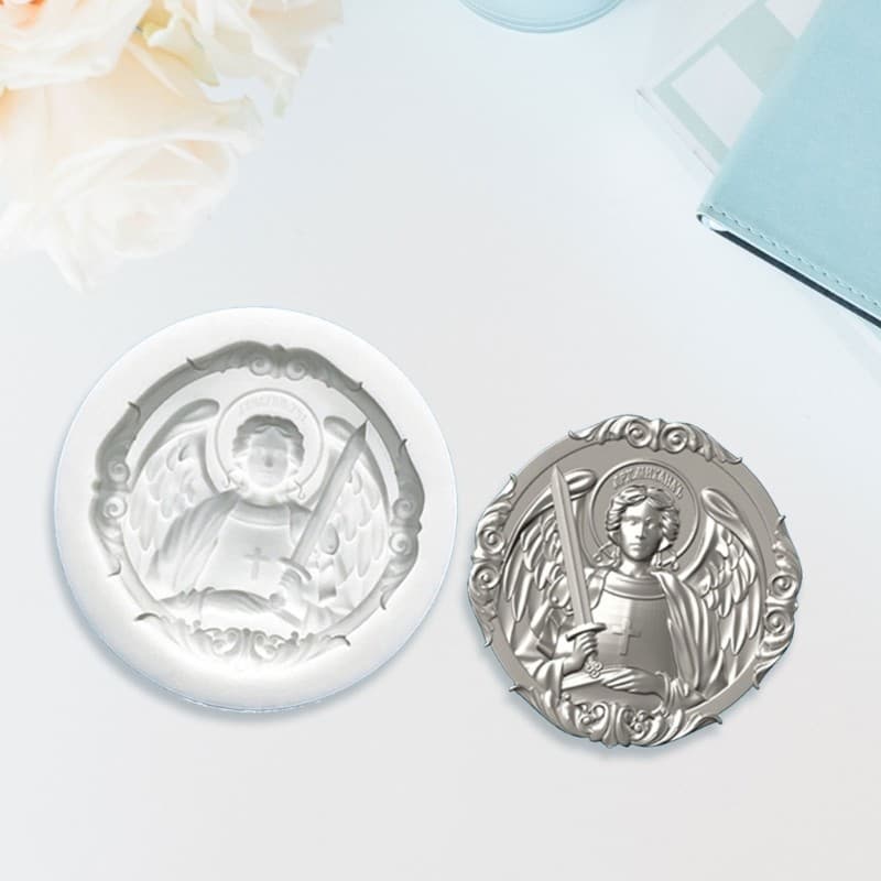 SUIT * Moldes De Pingentes De Anjo De Silicone Premium Para Decorações De Bolo , Sabonete Artesanal E Acessórios Criativ