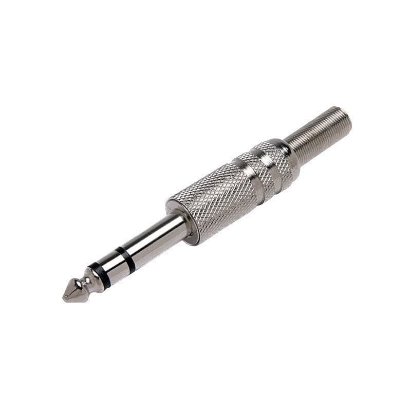 kit 10 conector p10 com mola stereo bc bc