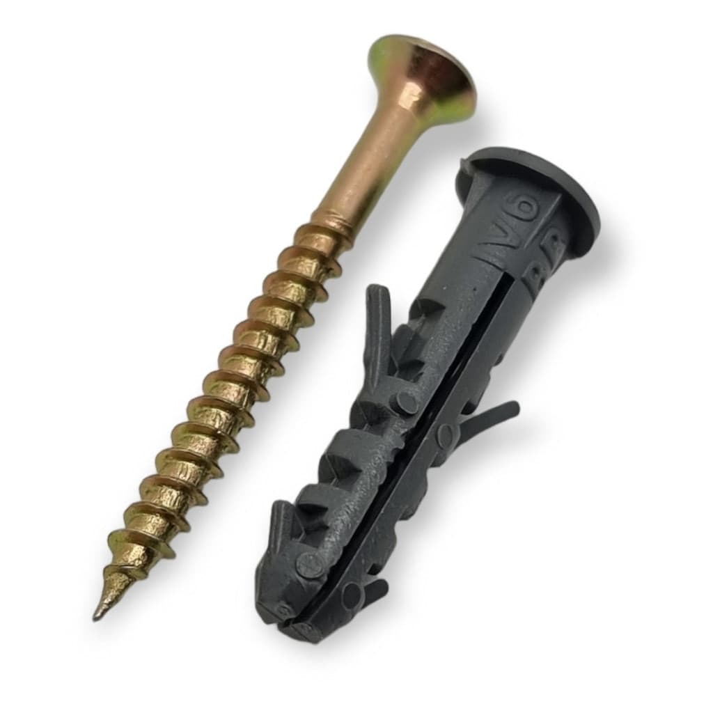 500 Parafuso Phillips C/bucha 6 Anel 6mm- Total 1000pçs