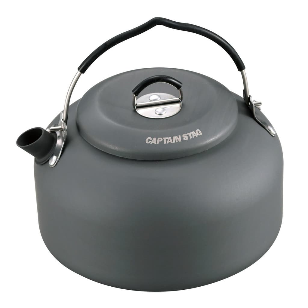Chaleira de alumínio Captain Stag para camping e churrasco