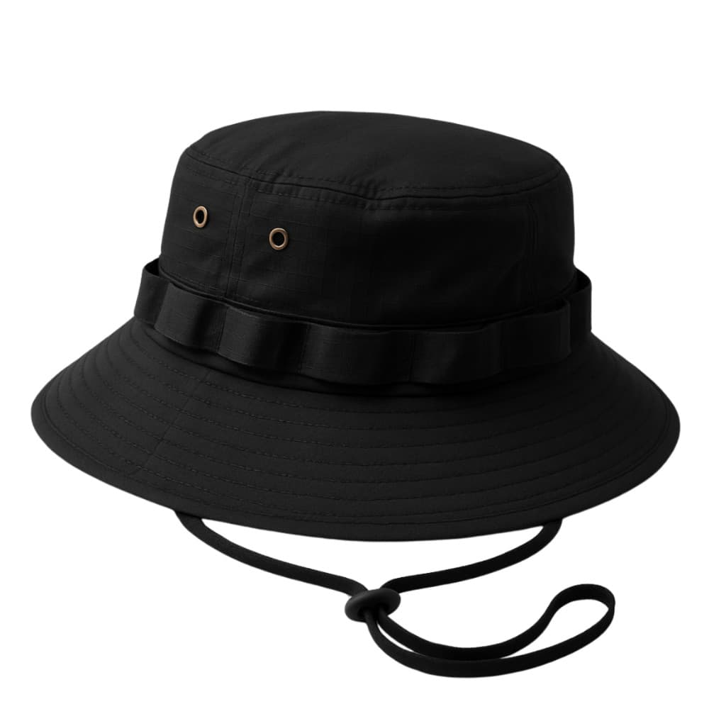 Chapeu militar Boonie Hat Rip Stop Sarja Bucket Caça Chapéu Camping Pesca Masculino Feminino