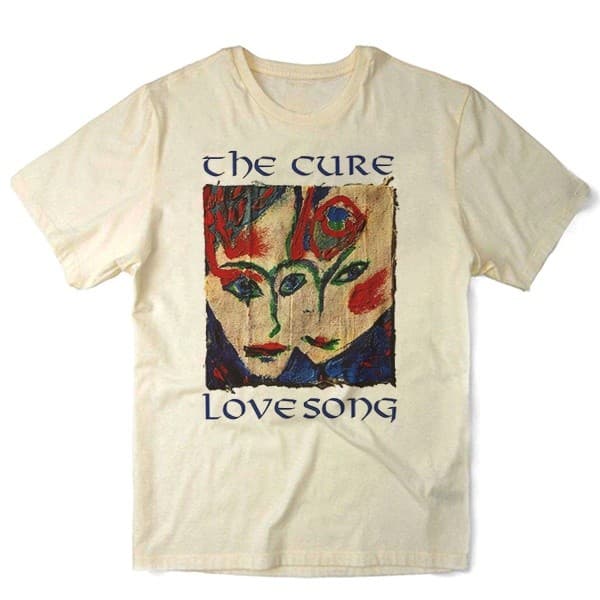 Camiseta Algodao The Cure Banda de Rock Bandas Musica Robert Smith Indie Alternativo