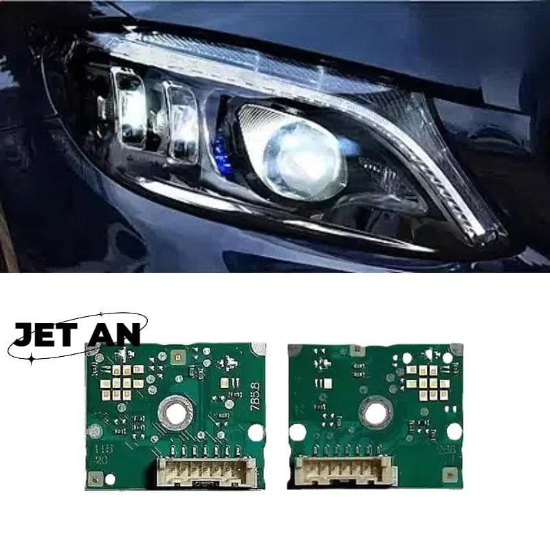 Placas DRL Brancas Para 2019-2021 W205 C Classe C180 C200 C260 C300 C63 C43 AMG MULTIBEAM LED Farol Luz Diurna L & Rauto