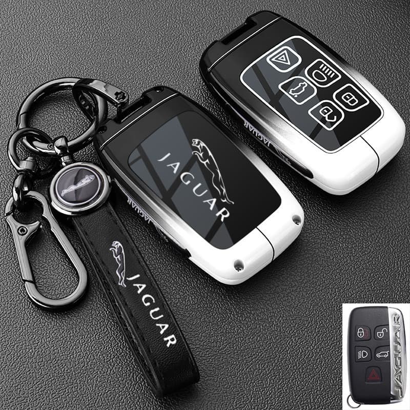 Capa de Chave Aplicável para Jaguar XEL, Novo XFL-TYPE, Carro P250, 200IEF-PACE, Proteção Completa, Fivela de Alta Quali