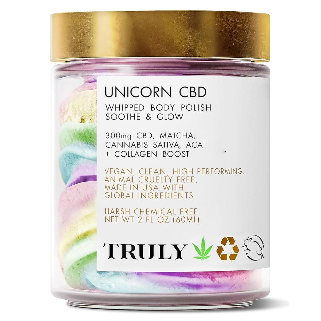 Truly Beauty Creme Corporal Unicórnio com Chia, Açaí e Rosa - com Manteiga de Karité para Mulheres, Creme Corporal para