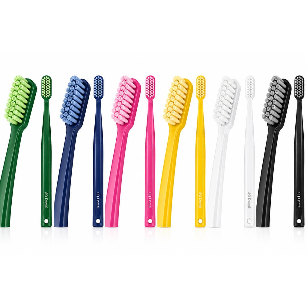 10 Escovas Dental Extra Macias e Finas Cores Sortidas similiar Curaprox Pack